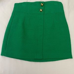 Green Zara Skirt